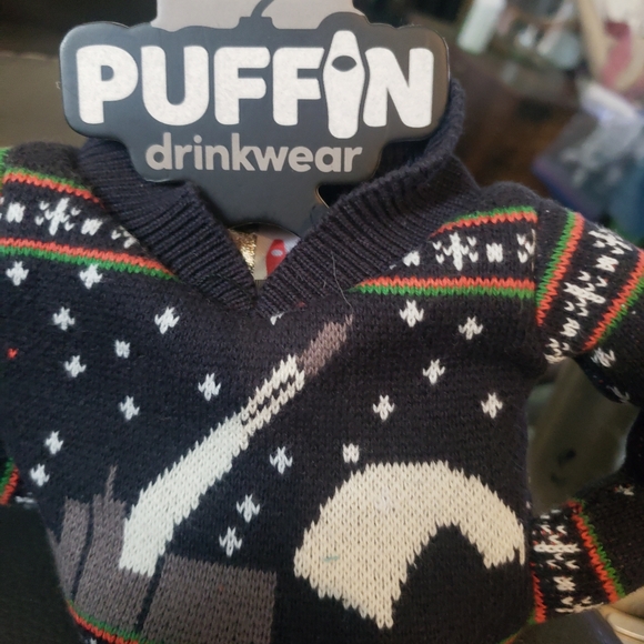 PUFFIN "THE SWEATER" DRINKWARE NWT - Picture 5 of 7